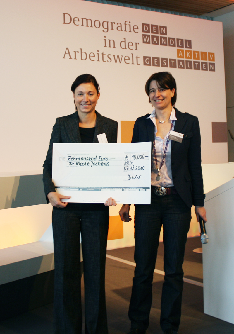 Förderpreis „Alter und Arbeit 2010“